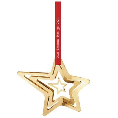 2021 julstjärna stjärnfall, guld