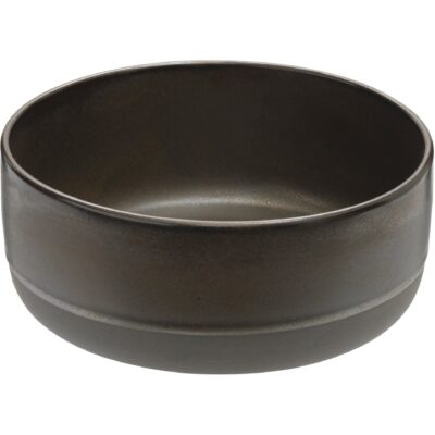 Aida skål metallisk brun 19,5 cm.