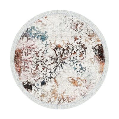 Alanur Home Matta 160x160 cm - Multifärgad