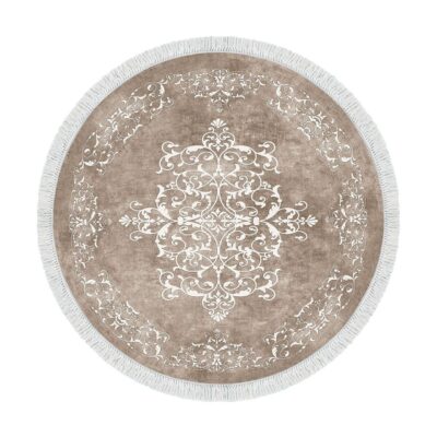 Alanur Home Matta 180 cm Rund - Beige