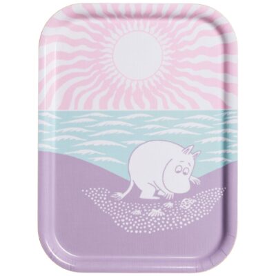 Arabia Mumin En dag på stranden bricka 27x20 cm