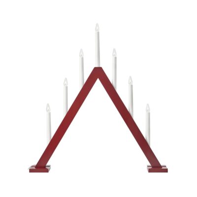 Ariele Adventsljusstake Röd 62 cm
