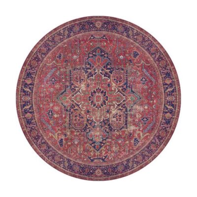 Artloop Matta 230 cm Rund - Multifärgad