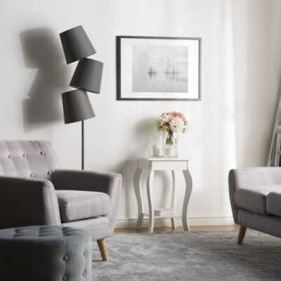 Avon Soffbord 42 cm - Vit