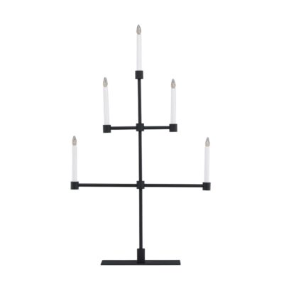 Avoriaz Adventsljusstake 92 cm - Svart