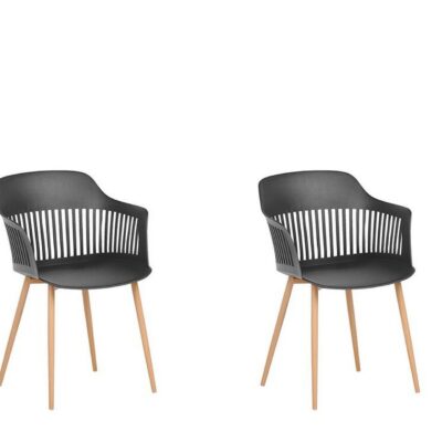 Bereca Matstol 2-pack - Svart