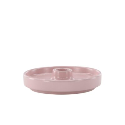 Bette Ljusstake 13x4 cm - Ljusrosa