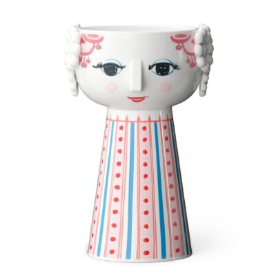 Bjørn wiinblad ljusstake 14 cm, röd