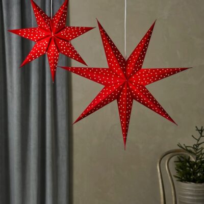 Blink Julstjärna Röd 75 cm