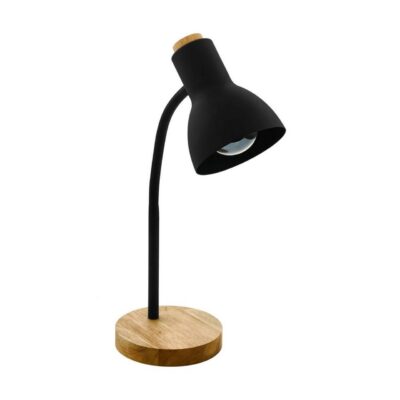 Bordslampa Eglo Veradal Svart, Brun - Svart/Brun