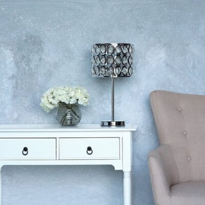 Bordslampa Tenna 25 cm - Silver