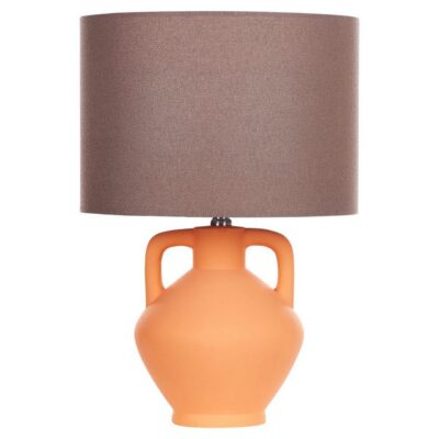 Bralad Bordslampa 46 cm E27 - Orange/Brun