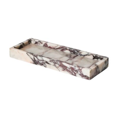 Bricka Cleo 30x11 cm marmor