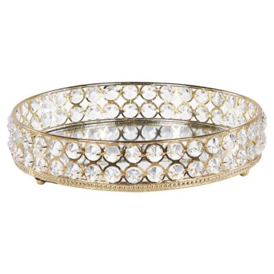 Bricka Vatan Guld, 25x25x6 cm - Guld, 25x25x6 cm