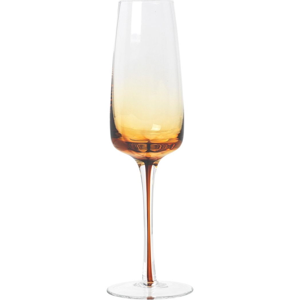Broste Copenhagen ’Amber’ Munblåst champagneglas