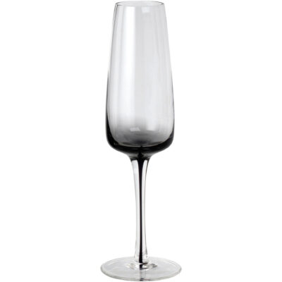 Broste 'Smoke' Munblåst champagneglas