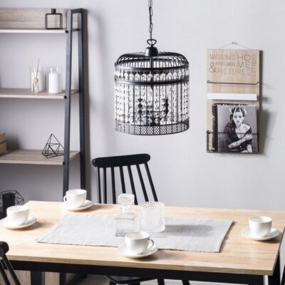 Celon Taklampa 30 cm - Svart