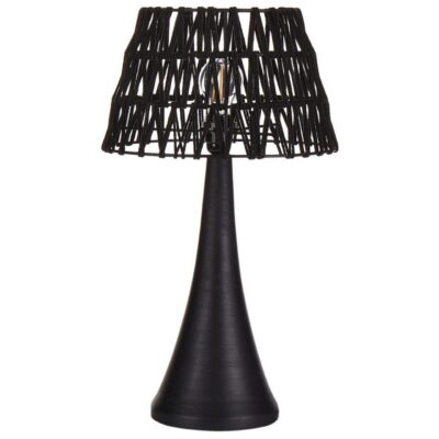 Dalino Bordslampa 47 cm E27 - Svart