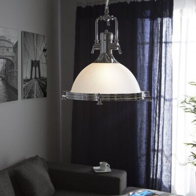 Ebron Taklampa 38 cm - Silver