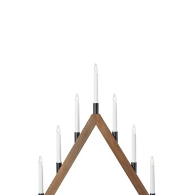 Ember Adventsljusstake Mörkbrun 64 cm