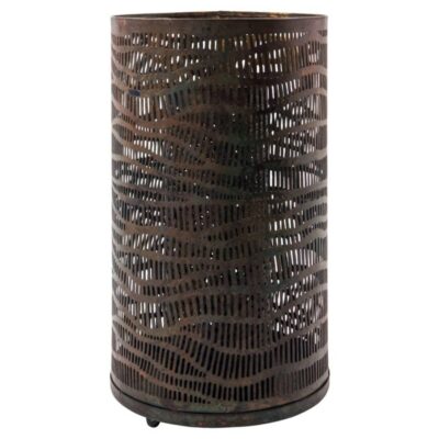 Erna ljusstake, antik brun