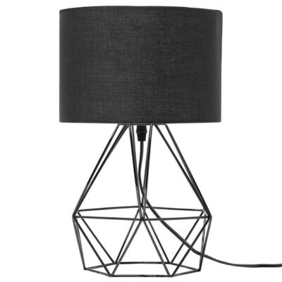 Eurydice Bordslampa 35 cm E27 - Svart