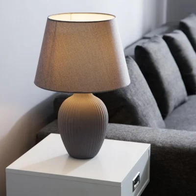 Fergus Bordslampa 33 cm - Grå