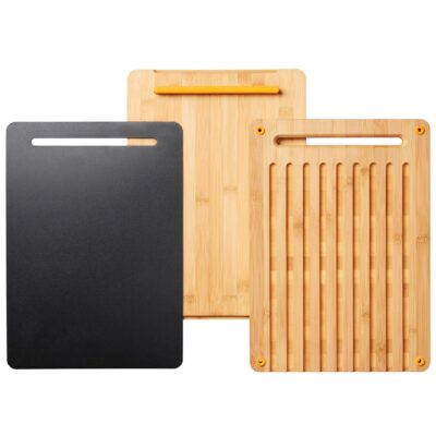 Fiskars Skärbräda Functional Form 3-Delar Bambu