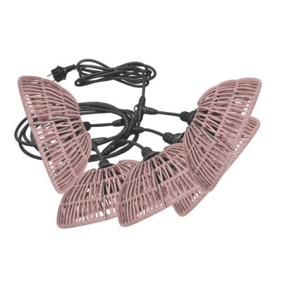 Flex out Outdoor ljusslinga inkl Hue 20 cm lampskärm Rosa - Pr Home