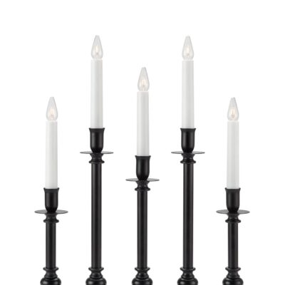 Fratello Adventsljusstake Svart