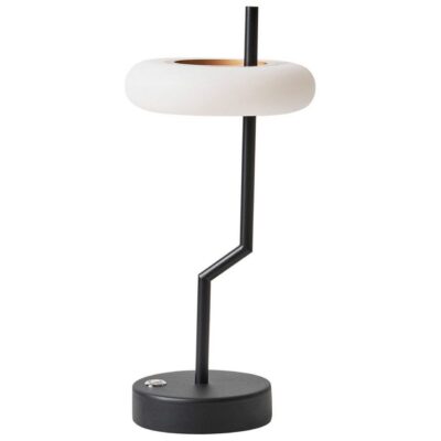Gabbiani LED Bordslampa 36 cm - Svart/Vit