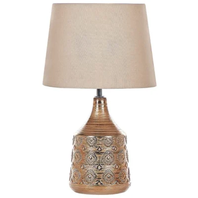 Galatea Bordslampa 47 cm E14 - Brons/Beige