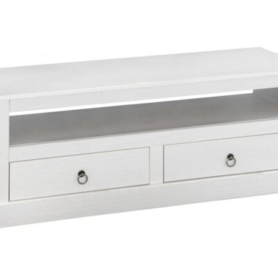Galois TV-bänk 118 cm - Vit