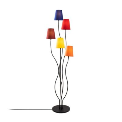 Golvlampa Crestor Flerfärgad / Livfulla färger - Flerfärgad / Livfulla färger