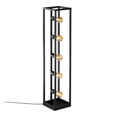 Golvlampa Orika Svart - Svart