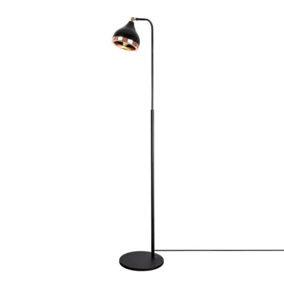 Golvlampa Soodx Svart / Koppar - Koppar/Svart