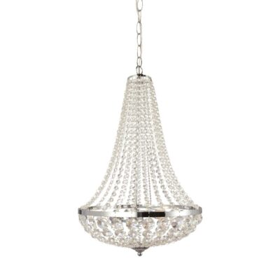 Gränsö Kristallkrona Krom 40 cm