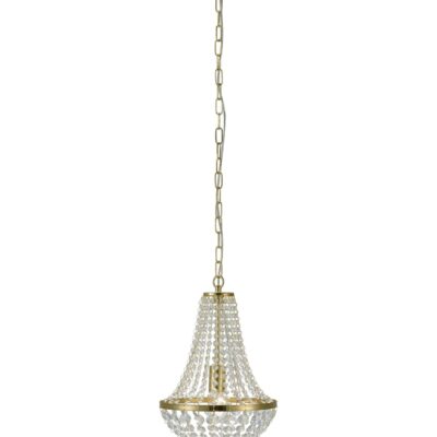 Gränsö Kristallkrona Mässing 30 cm