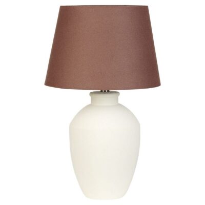 Gyaros Bordslampa 55 cm E27 - Off White/Brun