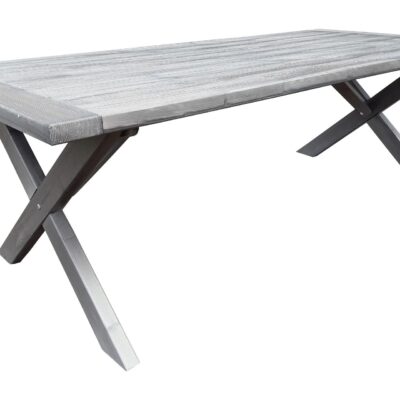 Hains Fasta Matbord Utomhus 220 cm - Shabby Chic
