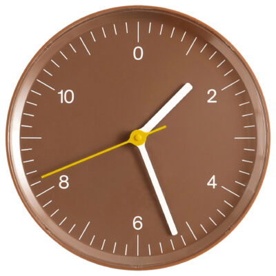 Hay Wall Clock väggklocka, brun
