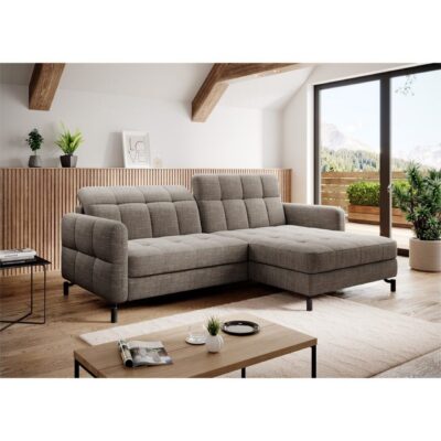Hörnsoffa Eltap Lorelle 225x160x105 cm - Berlin 03, Beige, Höger