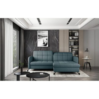 Hörnsoffa Eltap Lorelle 225x160x105 cm - Grande 75, Grön, Höger