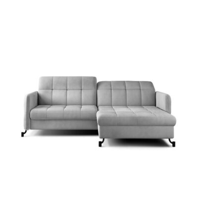 Hörnsoffa Eltap Lorelle 225x160x105 cm - Monolit 84, Ljusgrå, Höger