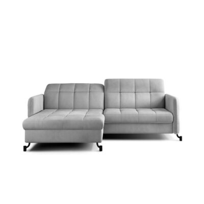 Hörnsoffa Eltap Lorelle 225x160x105 cm - Monolit 84, Ljusgrå, Vänster