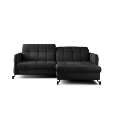 Hörnsoffa Eltap Lorelle 225x160x105 cm - Monolith 97, Mörkgrå, Höger