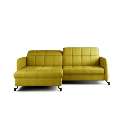 Hörnsoffa Eltap Lorelle 225x160x105 cm - Omega 68, Gul, Vänster
