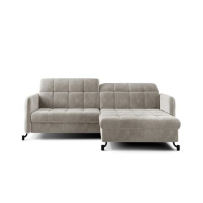 Hörnsoffa Eltap Lorelle 225x160x105 cm - Paros 02, Beige, Höger