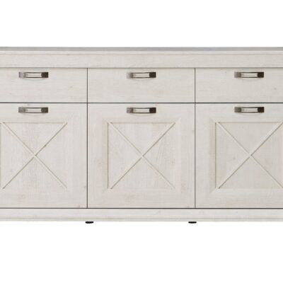 Hurlston Highboard 178 cm - Vit