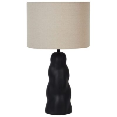 Incantata Bordslampa 51 cm E27 - Svart/Beige